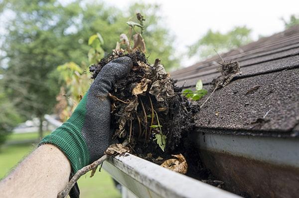 we use specialized tools such as gutter scoops, pressure washers, and ladders for gutter cleaning